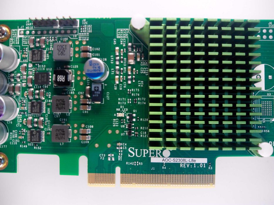 Нов контролер HBA SuperMicro AOC-S2308L-L8e 6Gb SAS SATA SAS2308 JBOD