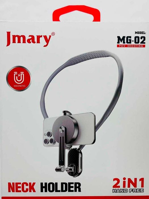 JMARY MG-02 — удобный шейный держатель MagSafe 360°