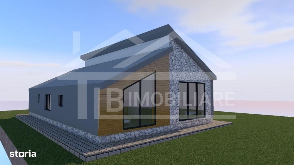 Casa individuala, 105mp utili, teren 447, zona Pestisorul de aur