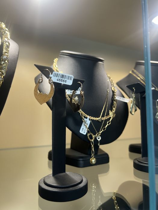 Lant aur 14k 18k 585 750 bijuterii bratara inel cercei. bijuterie dama 419 lei/gr
