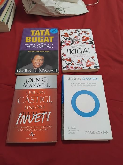 Set 4 carti dezv personala
