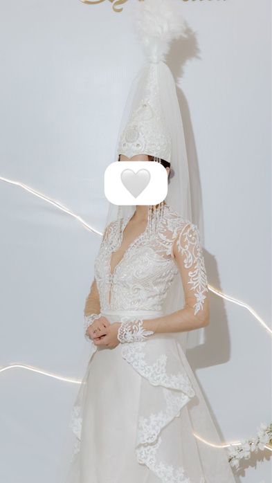 Продам свадебное/кыз узату платье