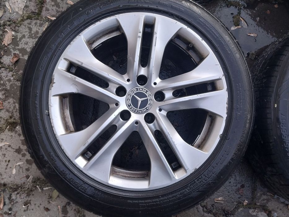 Диски R17 на Мерседес. Без резины.