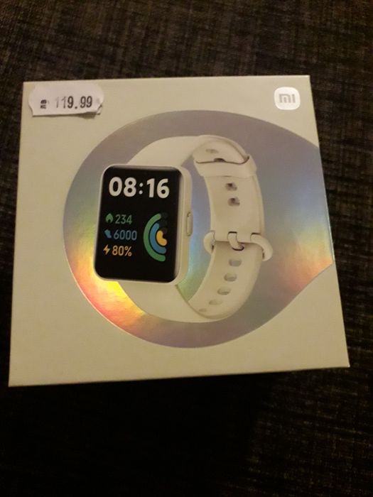 Нов! Часовник Smartwatch Redmi Watch 2 Lite GL, White Ivory