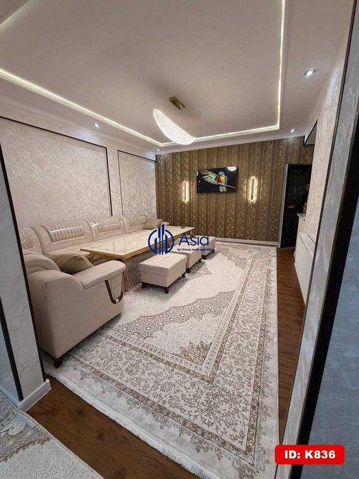 K836 Tezda Fatxobod chorrahadan 3x xona Premium kvartira sotiladi