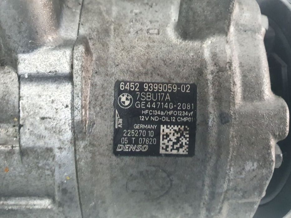 compresor ac bmw seria 3 f30 / seria 5 f07 f10 f11 / seria 6 f06 f12 f13 / seria 7 f01 / x5 e70 f15 / x6 e71 2009 2010 2011 2012 2013 2014 2015 2016 2