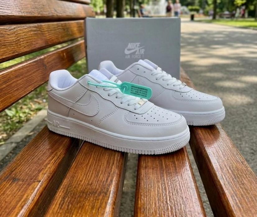 Nike Air Force One Triple White Alb - Unisex