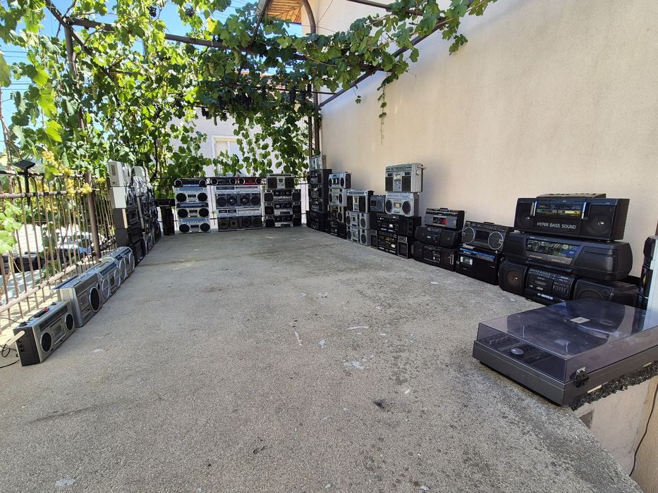 Boombox касетофони Sharp Hitachi Lasonic  / бартер /