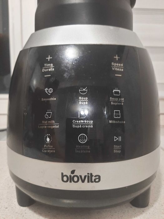 Blender cu încălzire Biovita TermoBlend Pro – Stare Excelentă