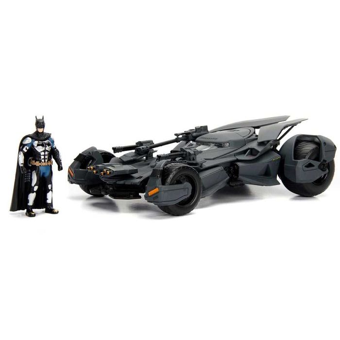 Jada,Toys  Batman si Batmobile Figurina + macheta Justice League 1: 24