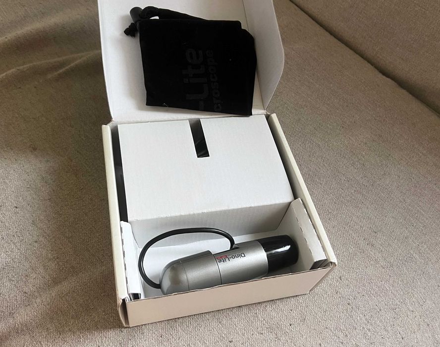 Microscop digital Dino Lite Pro AMH EUT USB 10x 200x set complet
