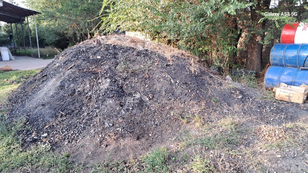 Зола, угольная зола, угольный шлак отдам даром