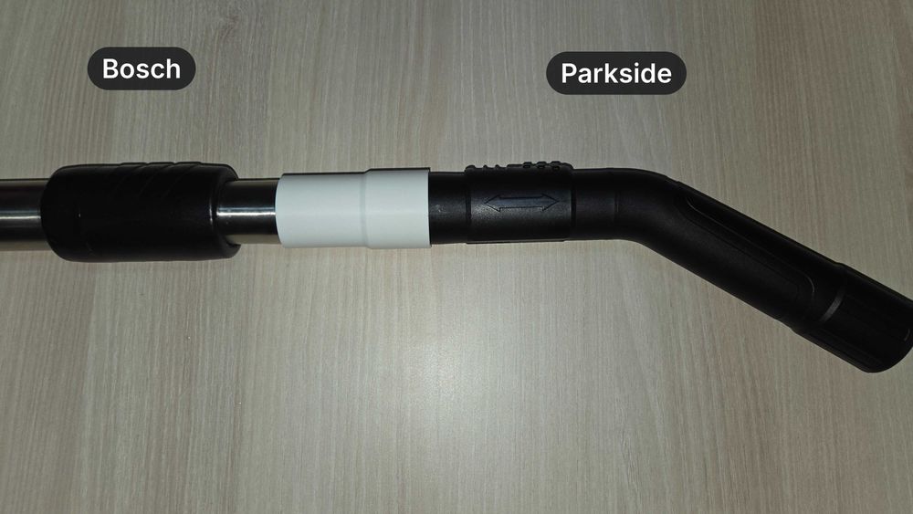 Адаптер за аксесоари Bosch към прахосмукачка Parkside