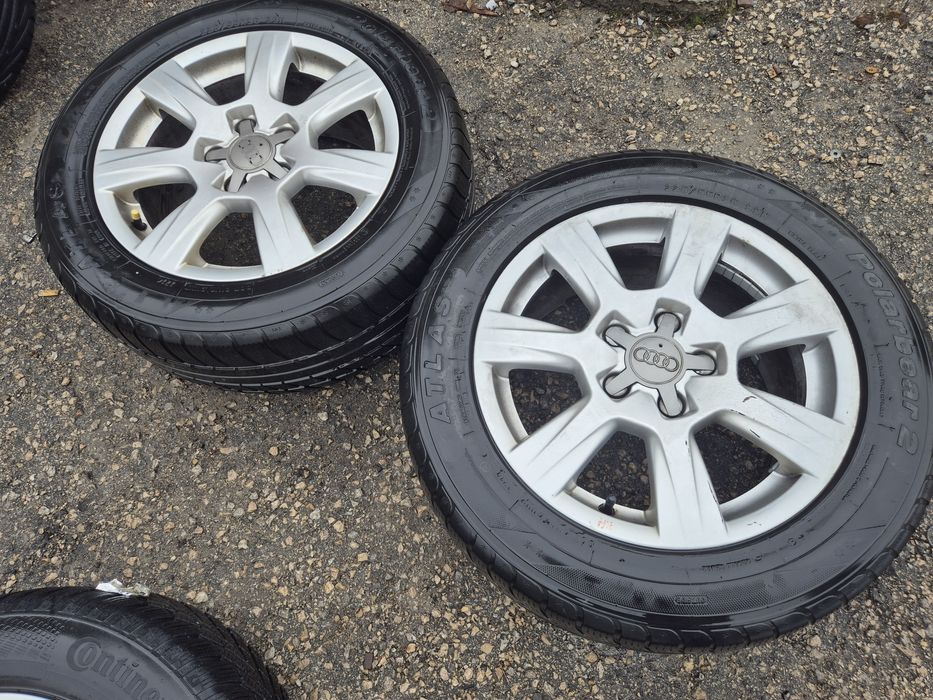 2бр. 5х112/16 Ауди Фолксваген Шкода 5x112/16 Seat VW Audi резервна