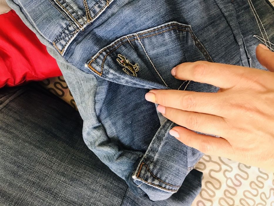 Нови дънкови възглавнички, интересен модел -  3бр.само за 9.90