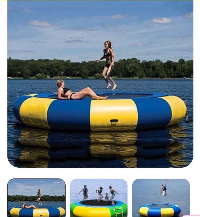 Надувные водные атракционы