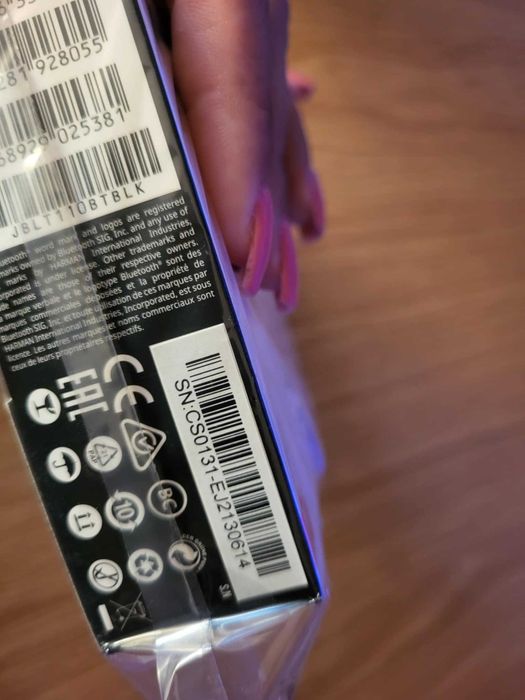 Casti In Ear JBL Tune 110, Wireless, Autonomie 6 ore, Negru, noi