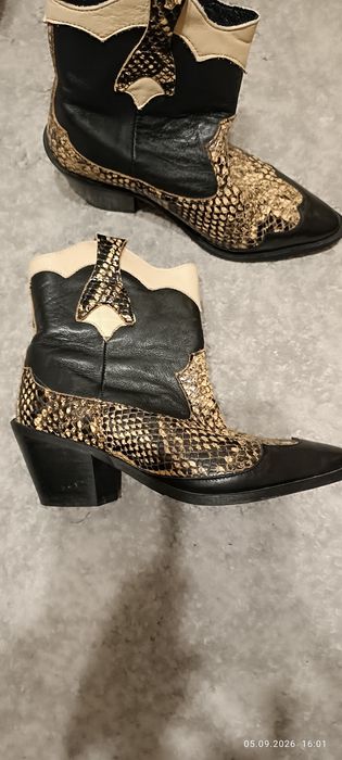 Кожаные казаки Selected Femme (Португалия), разм. 36-36.5 (EUR 37)