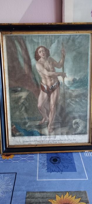 Vand Tablou Antic San Giovanni in Bune Conditi Ani 1700