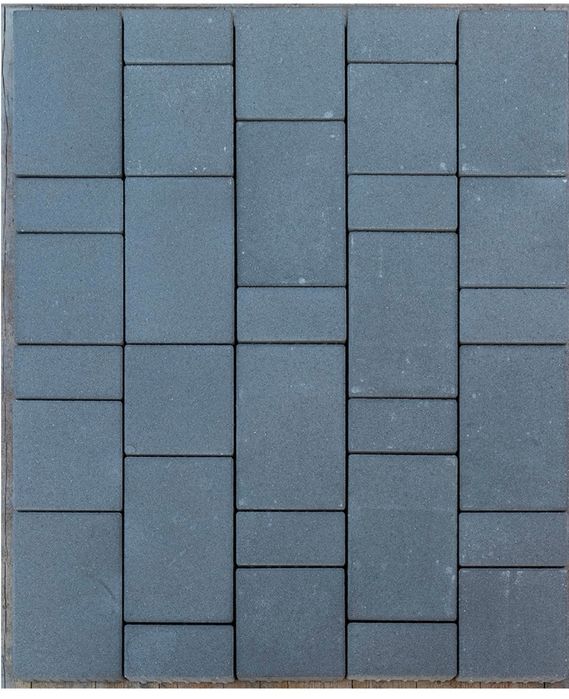 Pavele Pavaj Combi Gri Antracit Symmetrica 6cm