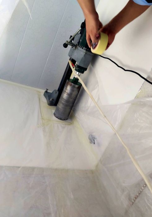 Перфоратор алмазное бурение 30-220мм алмазной сверление сухой тешиш ке