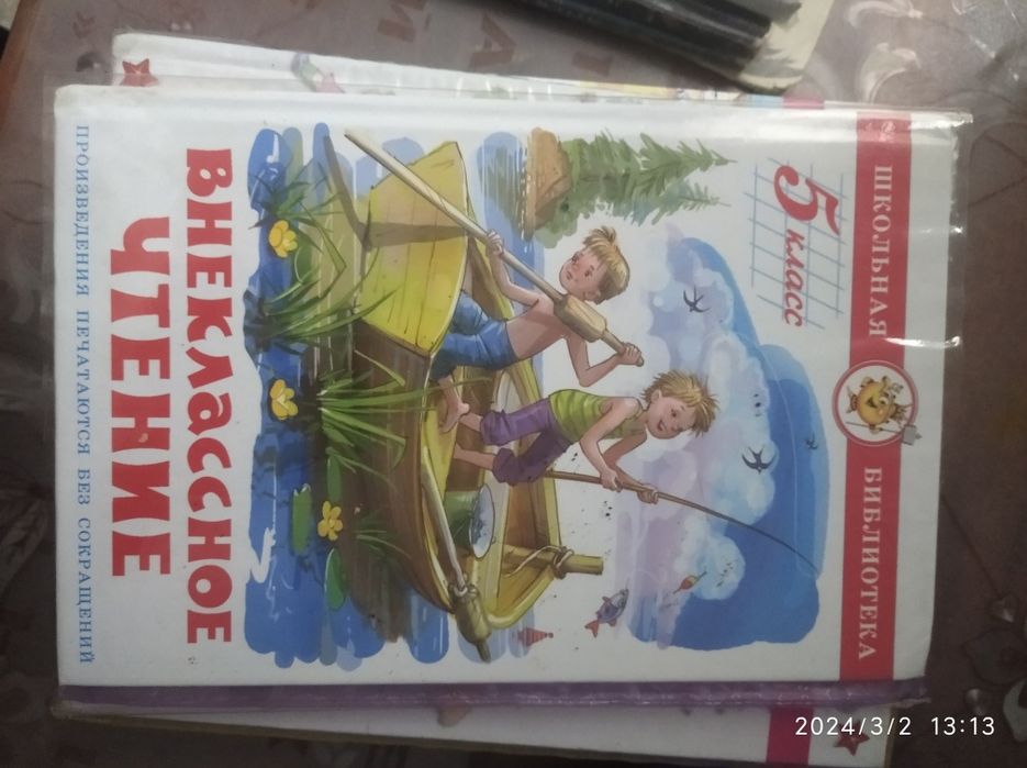 Книги по внеклассному чтению для русских классов.