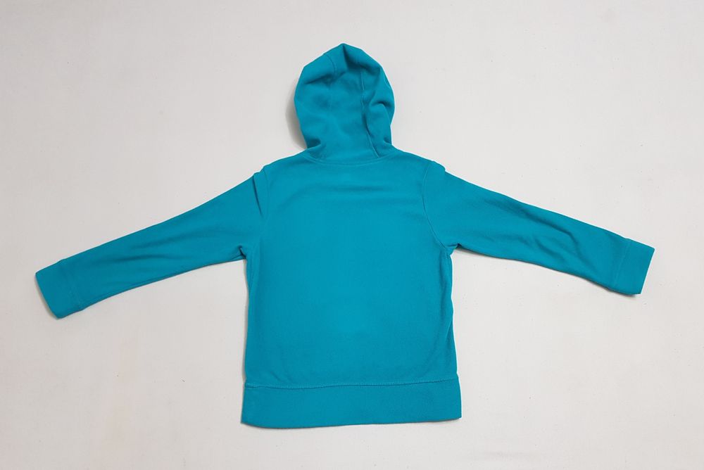 Bluza polar Engelbert Strauss, hanorac cu gluga fleece, nr. 122-128 EU