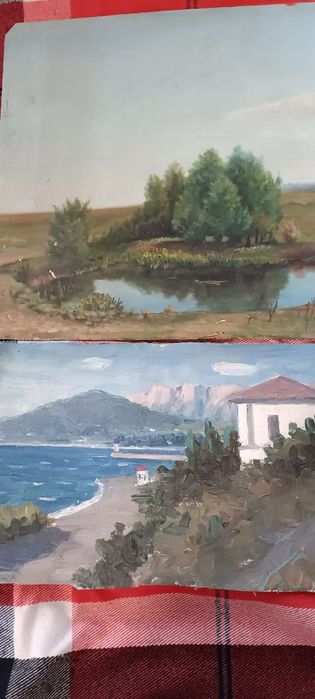 Картинки маслом старинные