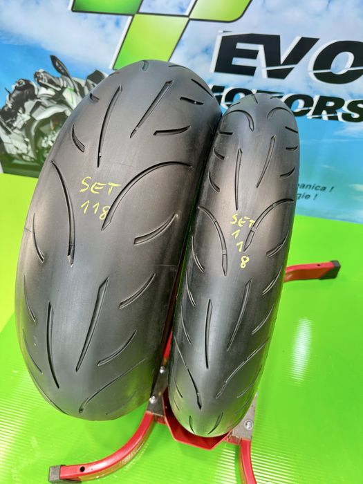 Set Anvelope Moto 120 70 17 si 190 55 17 Metzeler 2023 M9RR Set118
