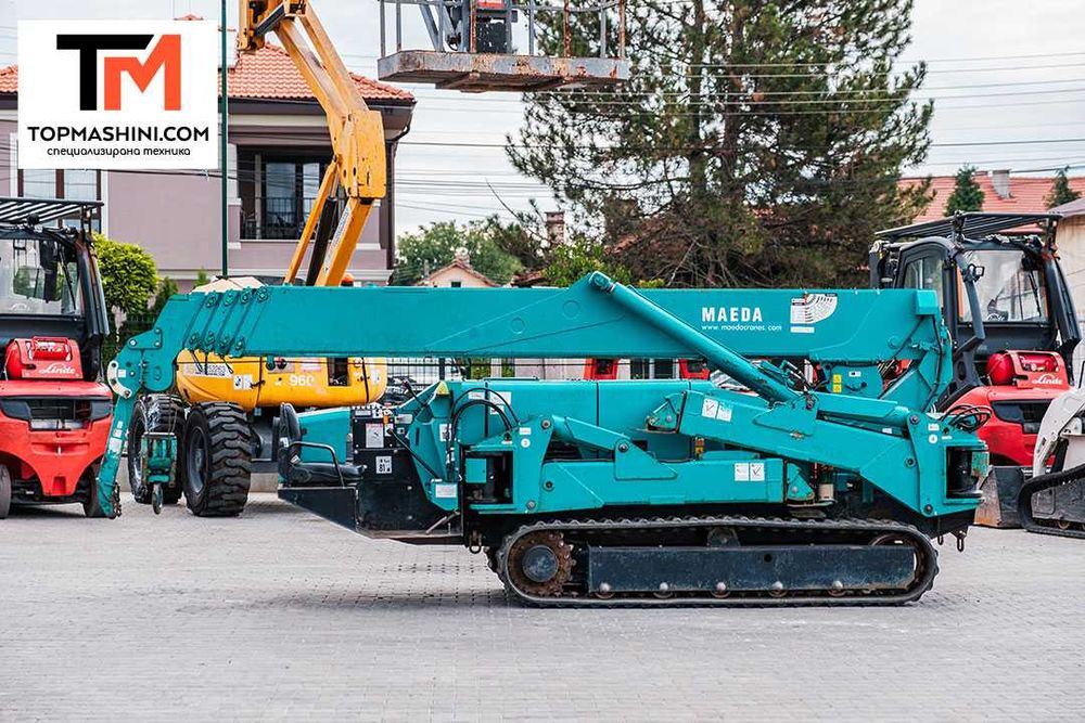Наем на мини кран спайдер Maeda