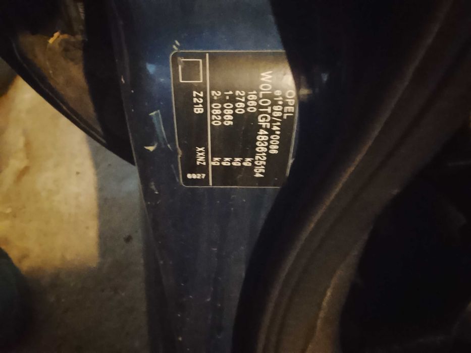 Vând opel Astra g radiată dar în stare de funtionare