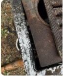 Печь котел (б/у)