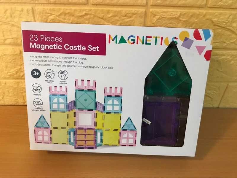 Set constructie magnetic Castel 23 piese