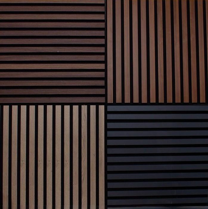 Акустичен Стенен Панел | Материал: MDF | Цвят: Орех и други цветове