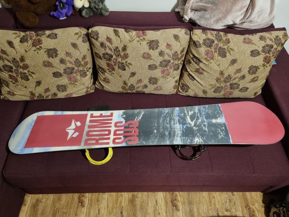 Rome Agent Rocker placa snowboard legaturi Katana sau Burton Malavita