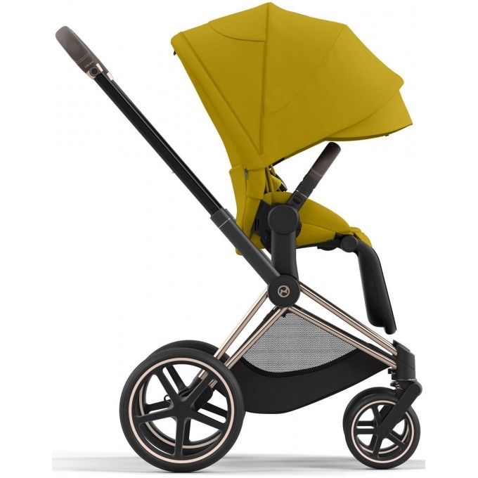 Детска количка Cybex priam 4 Lux Mustard yellow