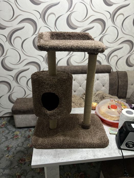 Когтеточка для котов новый ручная работа