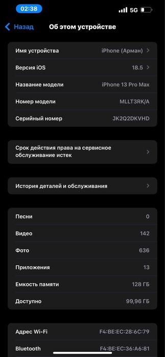 IPhone 13 Pro Max 128GOLD