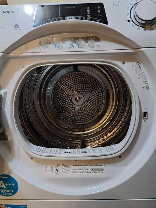 Сушилня Candy Rapido 9kg. Термо помпа. НАЛИЧНА ОЩЕ 3 ДНИ.