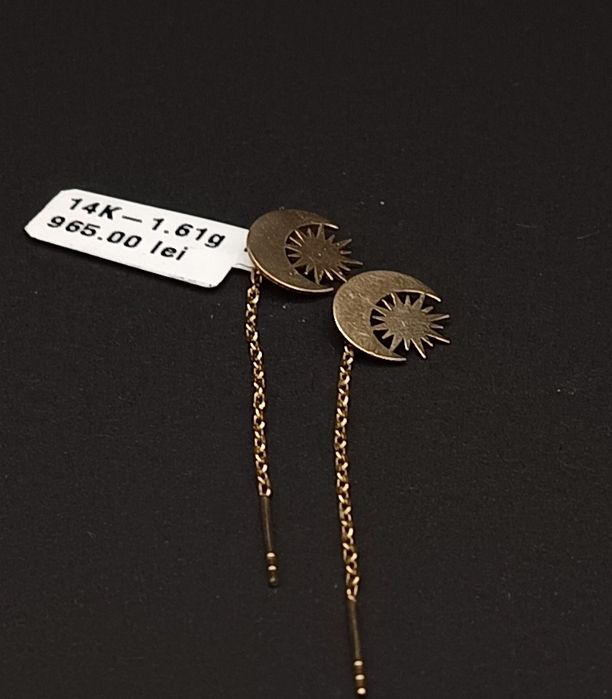Cercei damă Aur 14k 1,61 gr