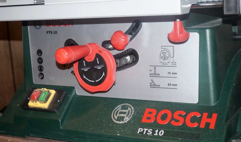 Циркулярная пила настольная BOSCH PTS 10