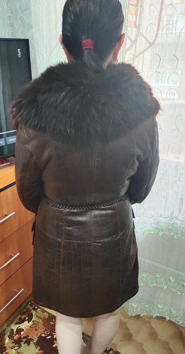 Женская дубленка