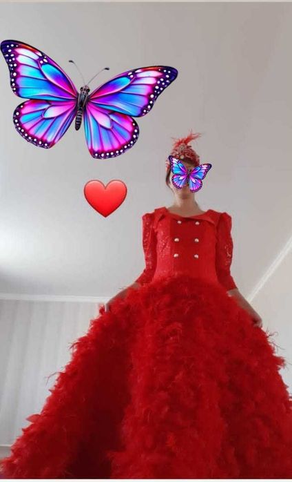 Продам эксклюзивное платье