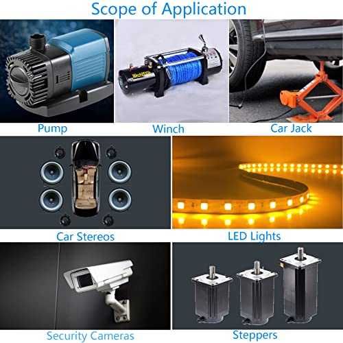 MEISHILE Захранване 12V 50A 600W AC→DC