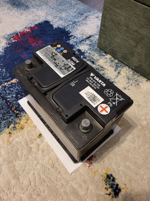 Baterie VARTA AGM acumulator auto 12V 68Ah 680A start-stop audi vw VAG