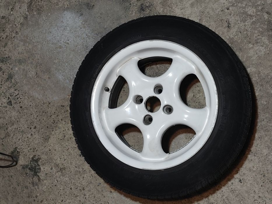 Set Logan Jante Aliaj 15" — Prindere 4x100 — Dezent / Alu-Design 7.25J ET35 — CB 63.4 (Inele 60.1) cu anvelope 185 65 15 iarnă
