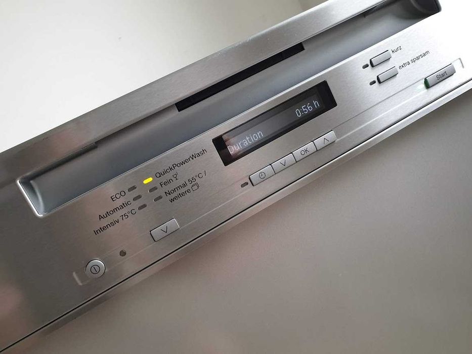 Inox Miele Auto Open QuickPower Wash Съдомиялна - Частично Вграждане