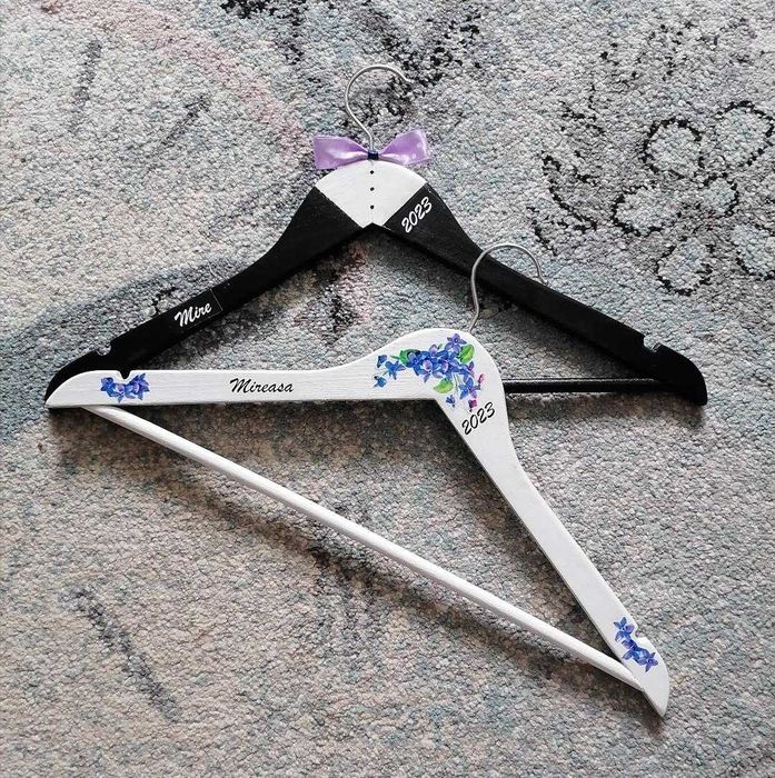 Set pentru mireasa, mire, umerase si oglinda gatit