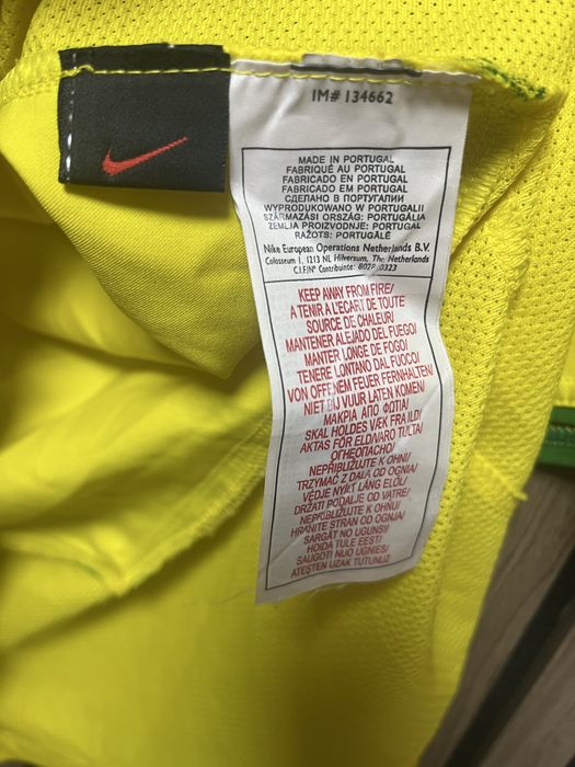 NIKE Brasil Home Jersey 2004-2006  - Бразилия ХЛ / Оригинал