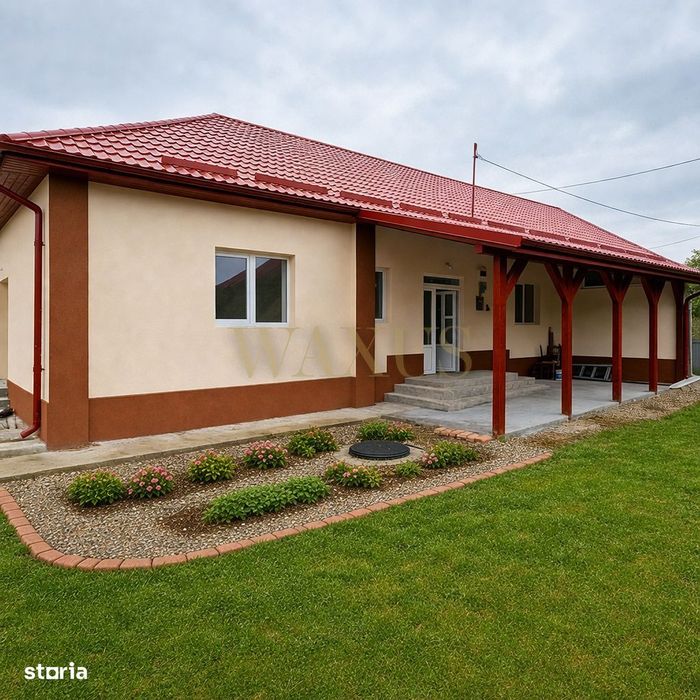 Casa pe un Nivel - SU 120MP I ST 1000MP I Finisata Modern - Caianu Mic